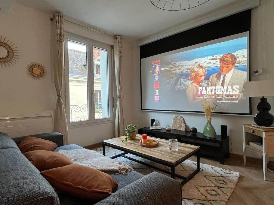 T3 Cinema - Centre Historique, Bord De Loire Apartment ตูร์ ภายนอก รูปภาพ